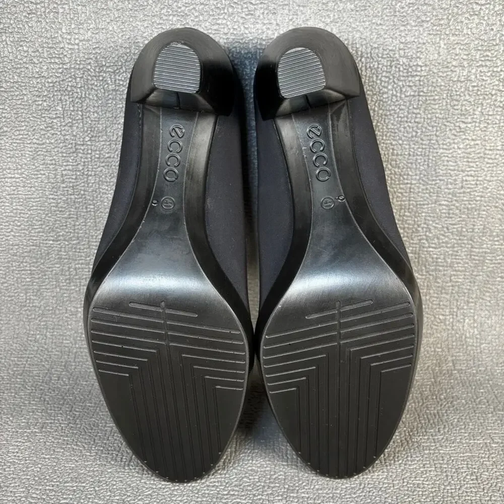 ECCO Shape 55 Shootie 26805351707 Size 10 Women`s Black Heels Pumps